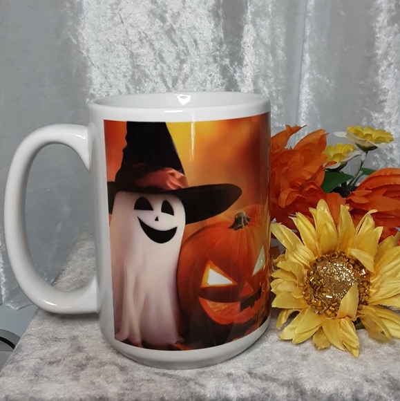 Hand Crafted Other - Handmade 15oz Halloween Mug